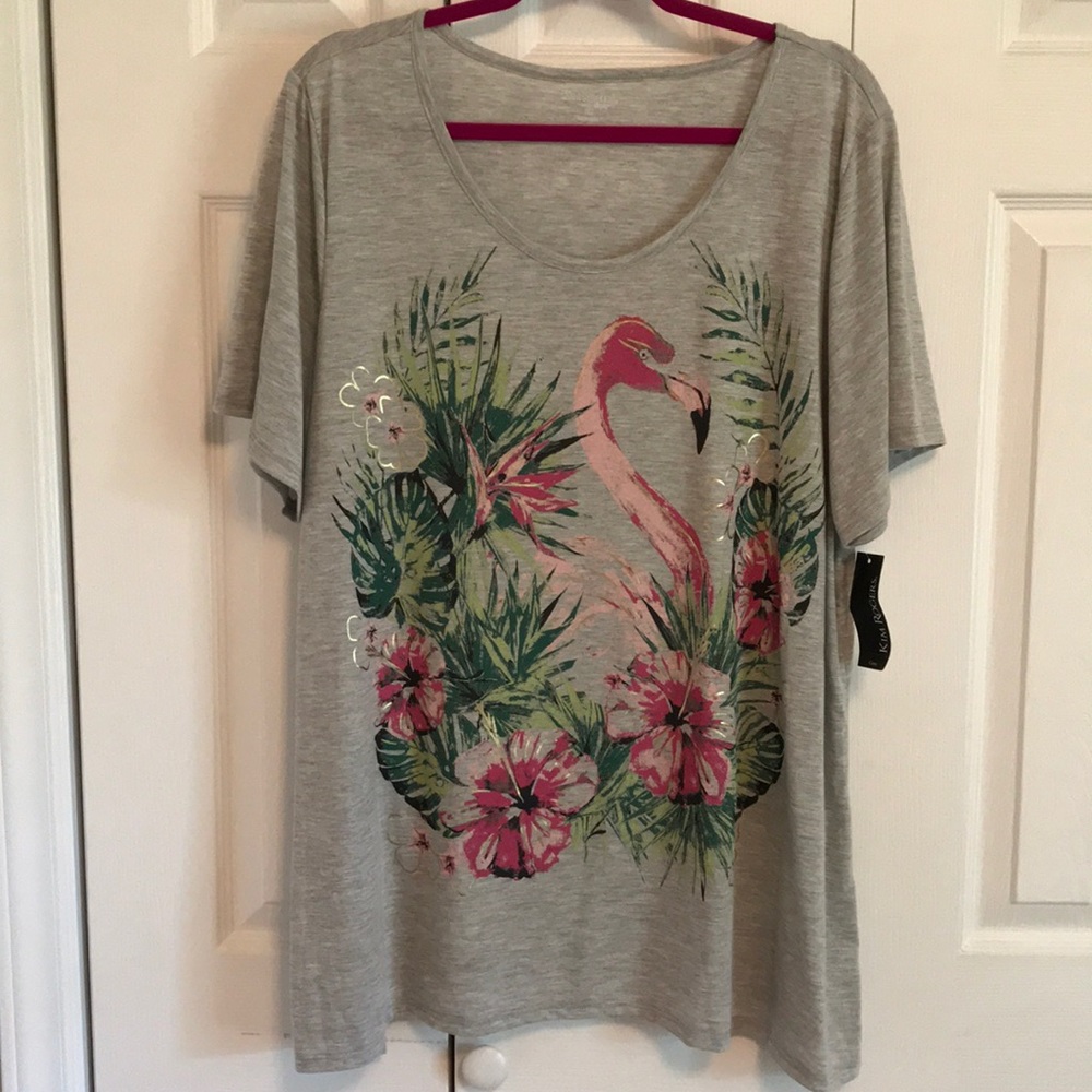 Kim Rogers Curvy Tee - Size 2X